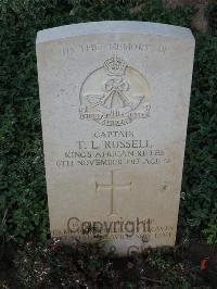 Dar Es Salaam War Cemetery - Russell, Thomas Leopold